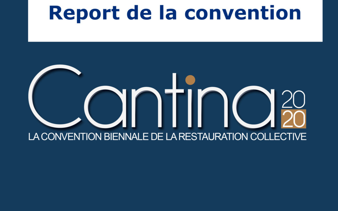 Report Convention CANTINA 2020