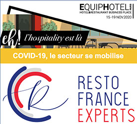 Resto France Experts s’engage aux côtés d’EQUIPHOTEL