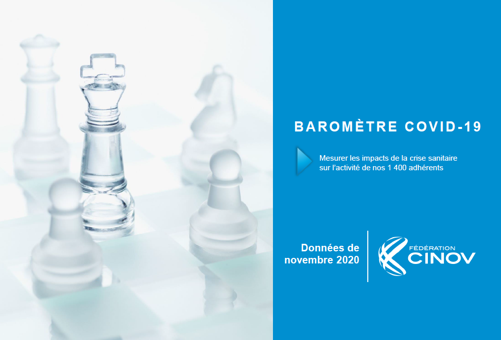 BAROMÈTRE COVID-19 – Données CINOV Novembre 2020