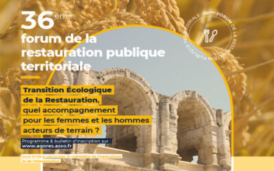 Resto France Experts au Forum AGORES le 5 octobre 2022
