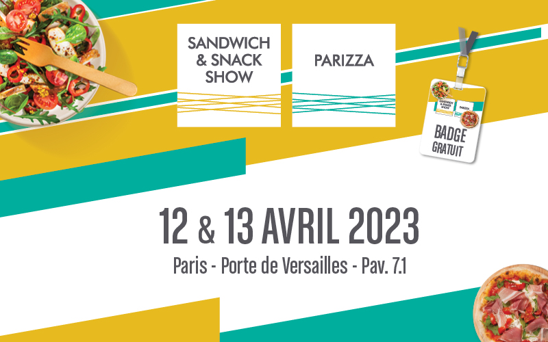 Resto France experts partenaire de Sandwich & Snack Show : on se retrouve Porte de Versailles pour découvrir les nouvelles tendances et faire le plein d’idées !